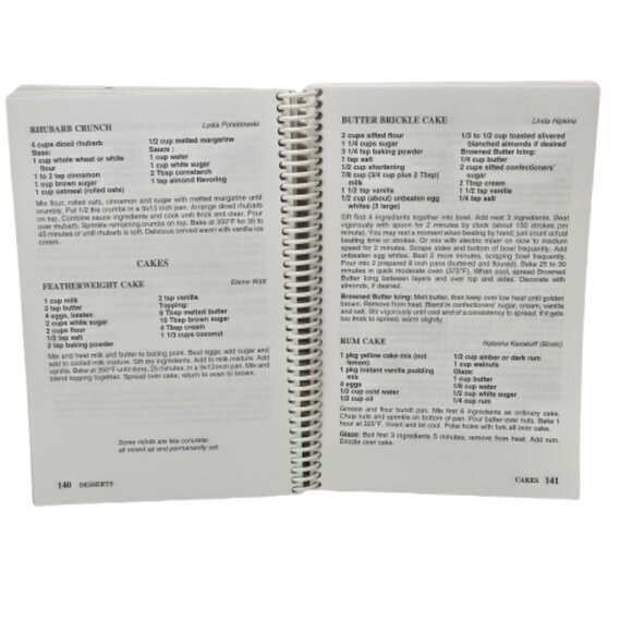 Vintage 1990s Cookbook Larwood Shaw Memorial Pool Porcupine Plain Saskatchewan - Picture 13 of 16